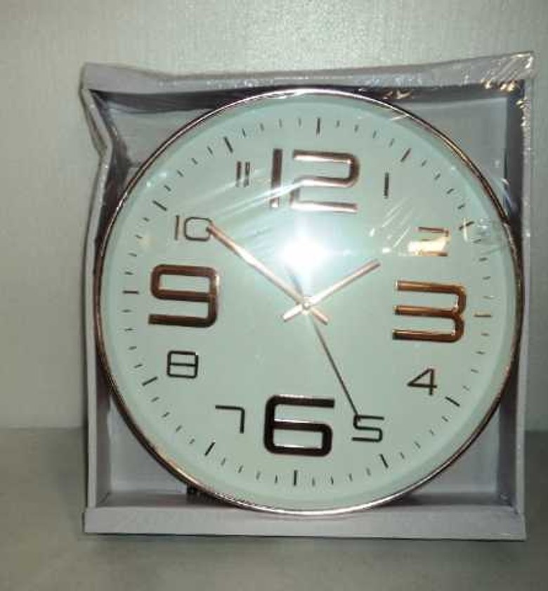 WALL CLOCK, PP, COPPER PL image