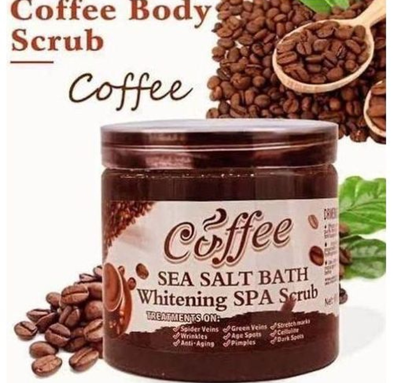 Coffee scrub sea salt   image