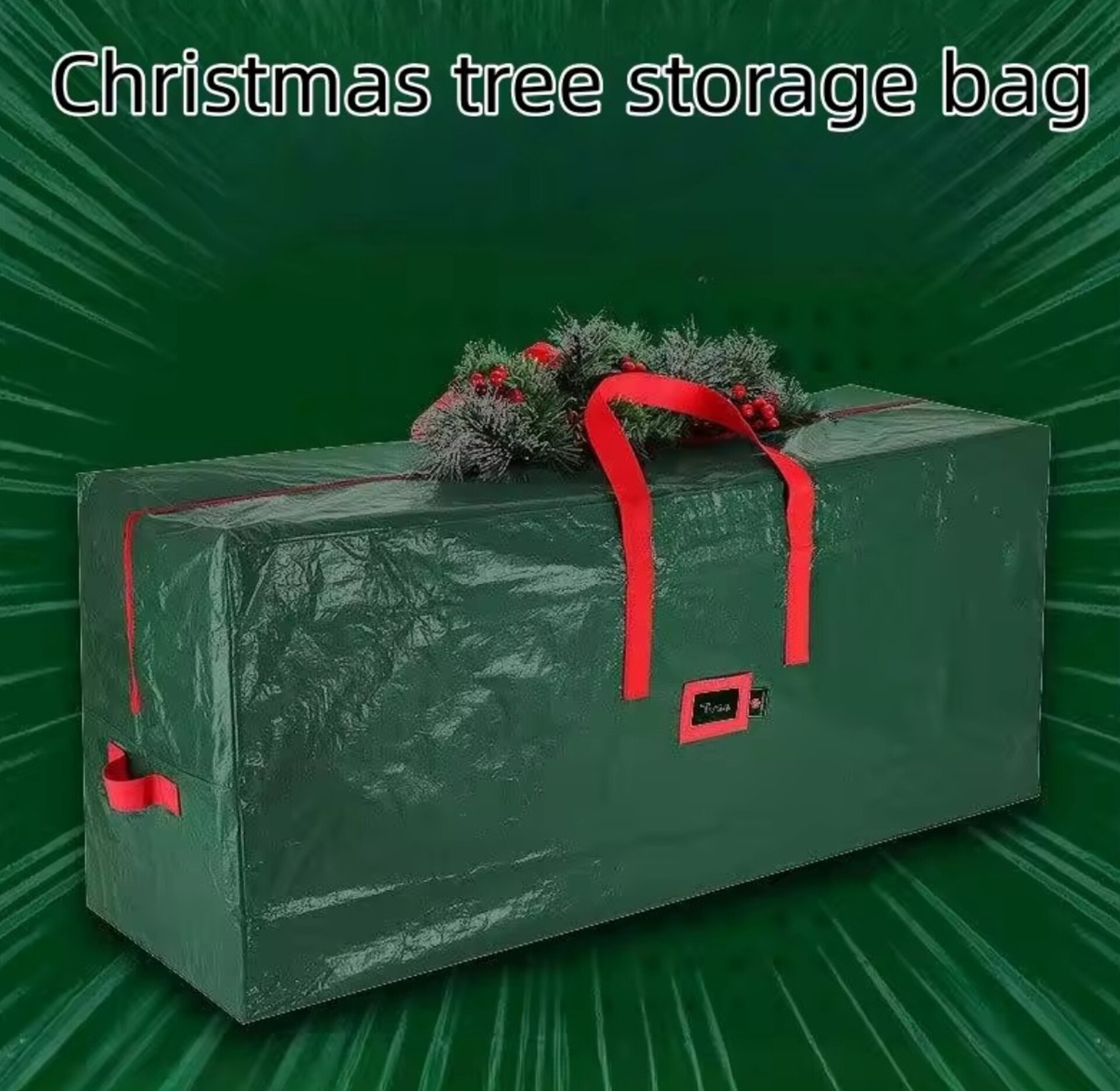 Heavy Duty Christmas Tree Storage Bag for Christmas Tree image