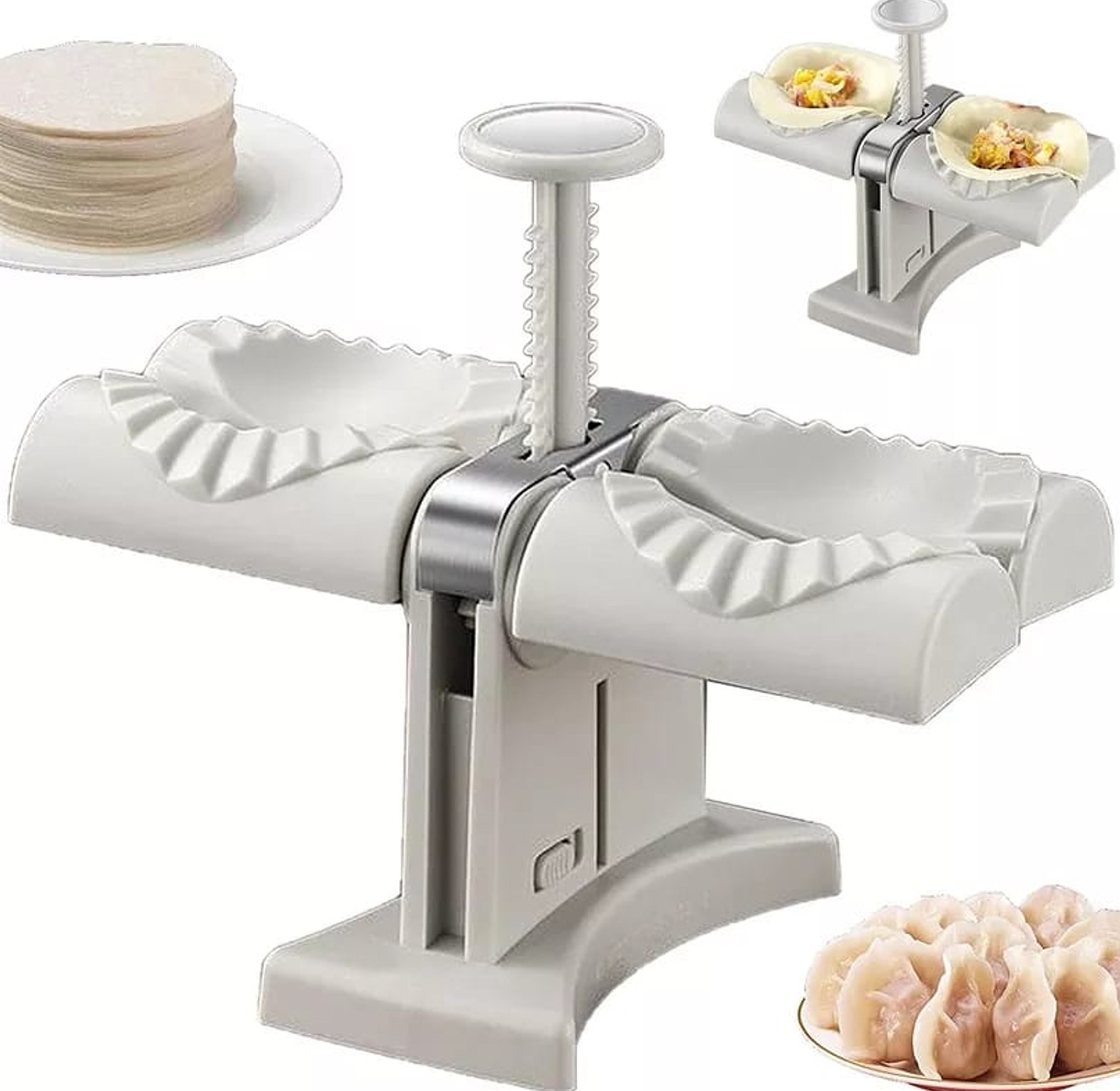 Fully Automatic Double-Head Dumpling Press image
