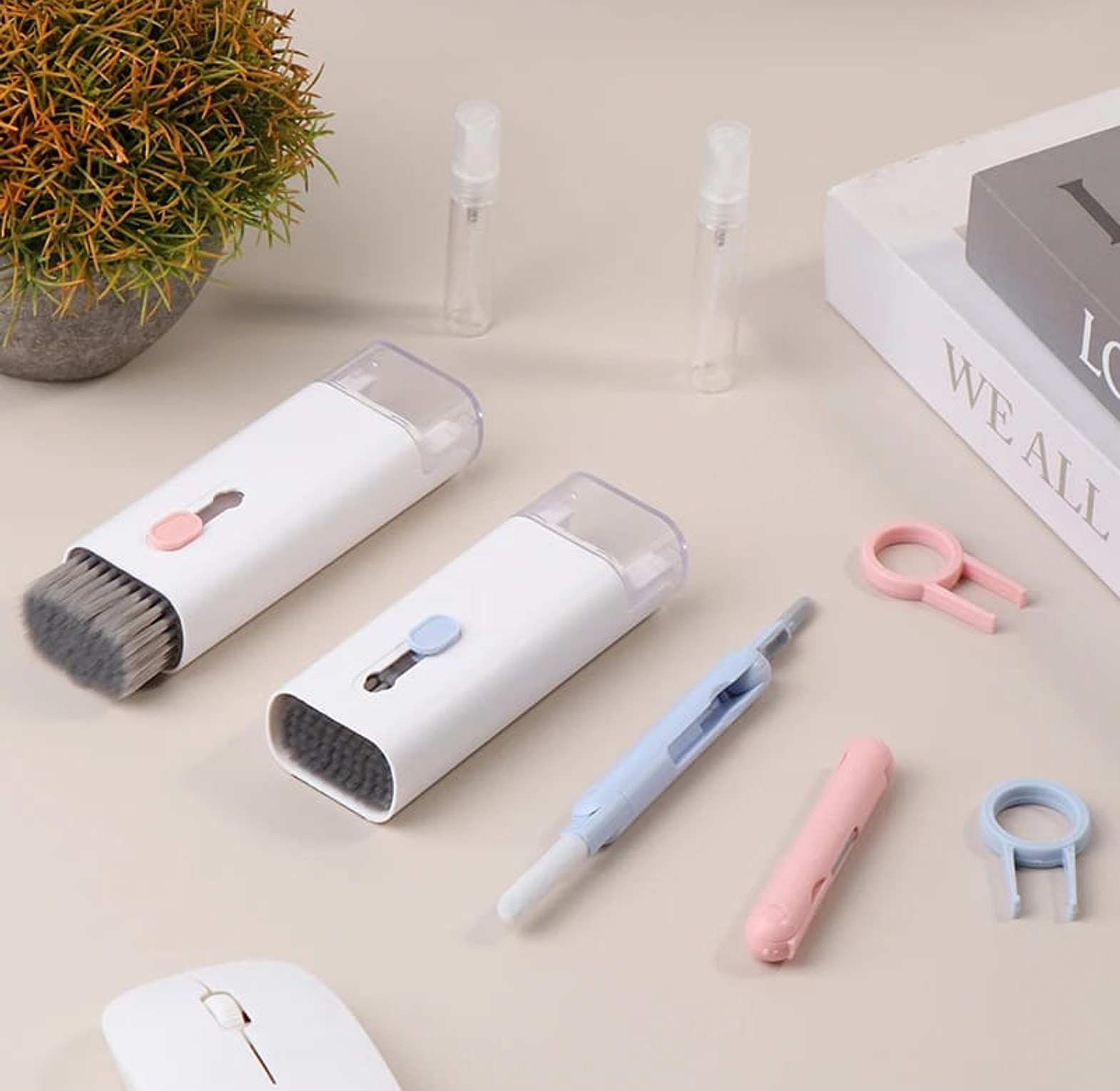 7-in-1 Multifunctional Electronics Cleaning Kit for Keyboards, Earbuds, and Screens image