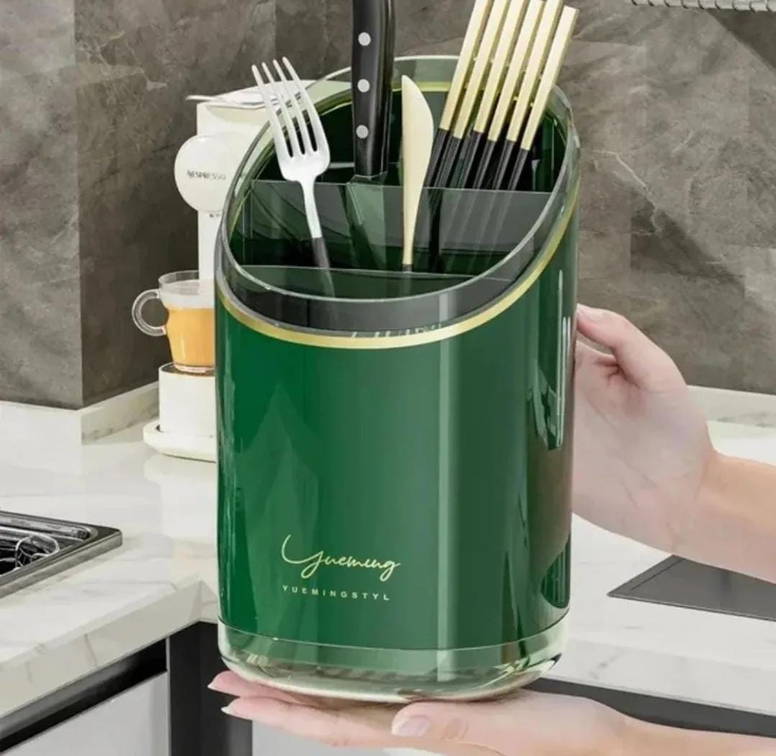 Luxury cutlery organizer/holder image