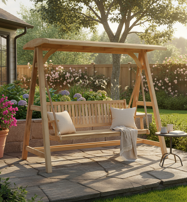 Garden Swing Bench image