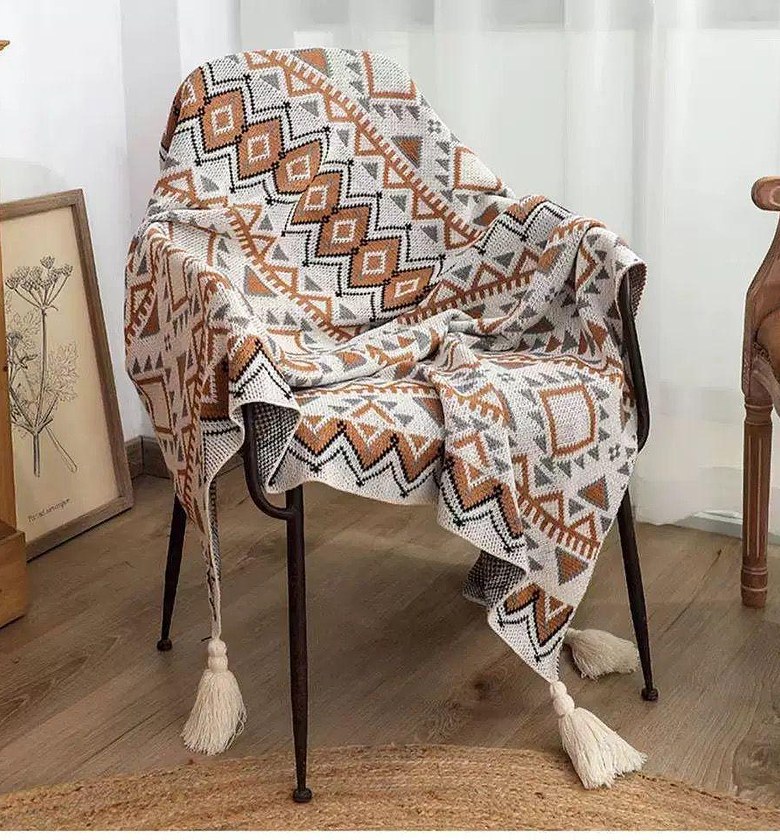 Premium wooven throw blanket  image