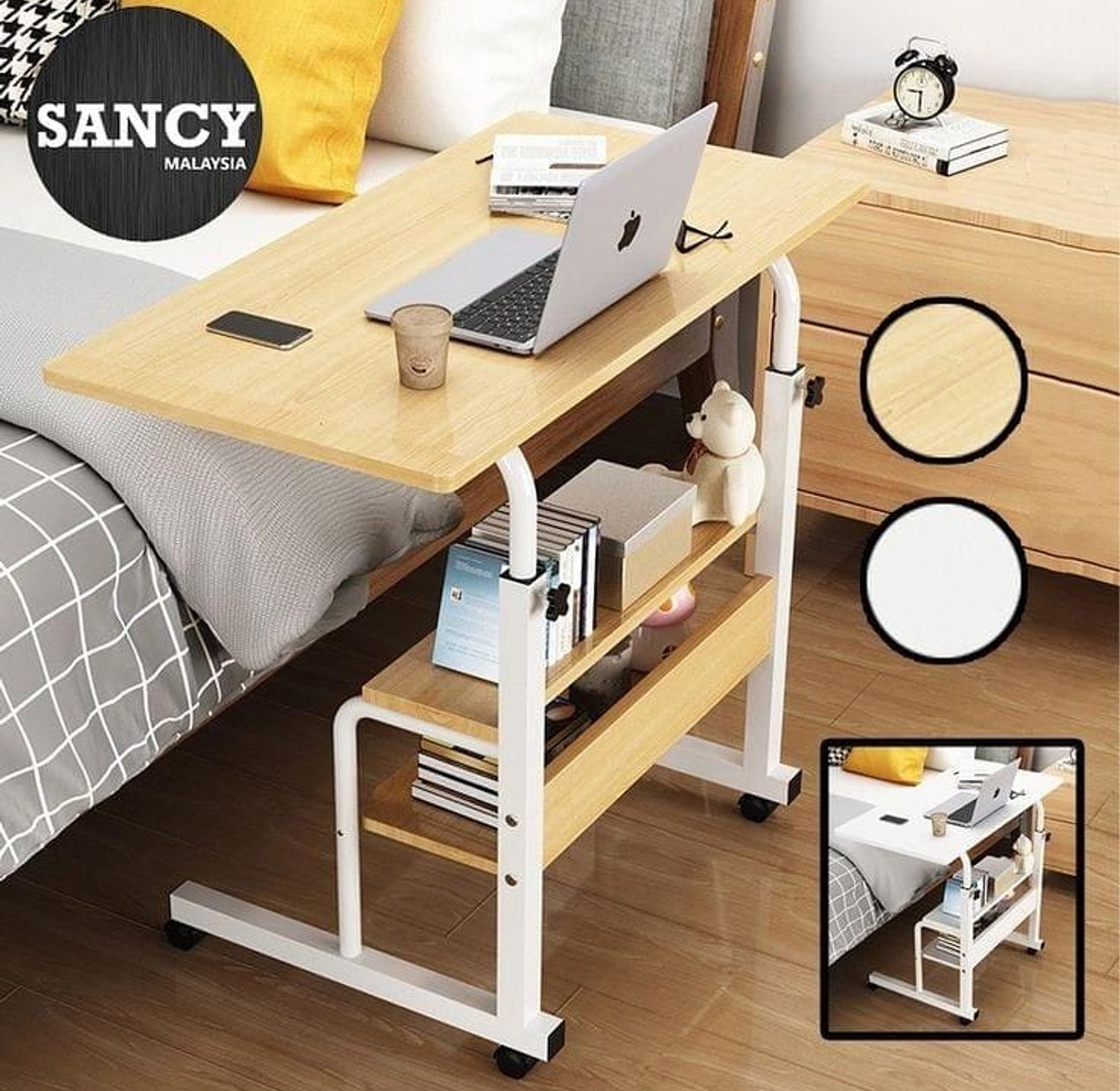 Laptop Table (With Wheels) image