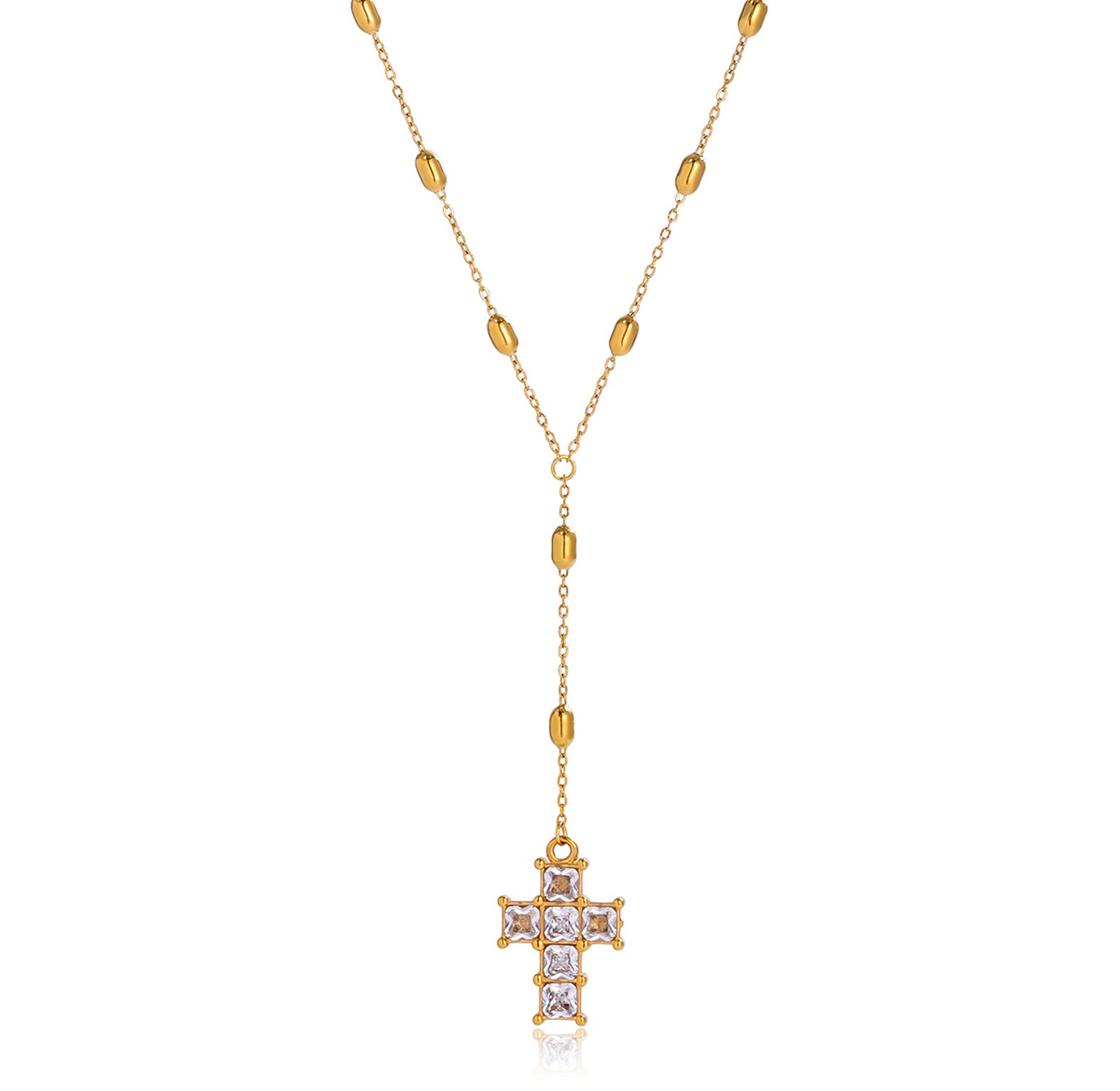 Divine Glow Lariat Necklace image