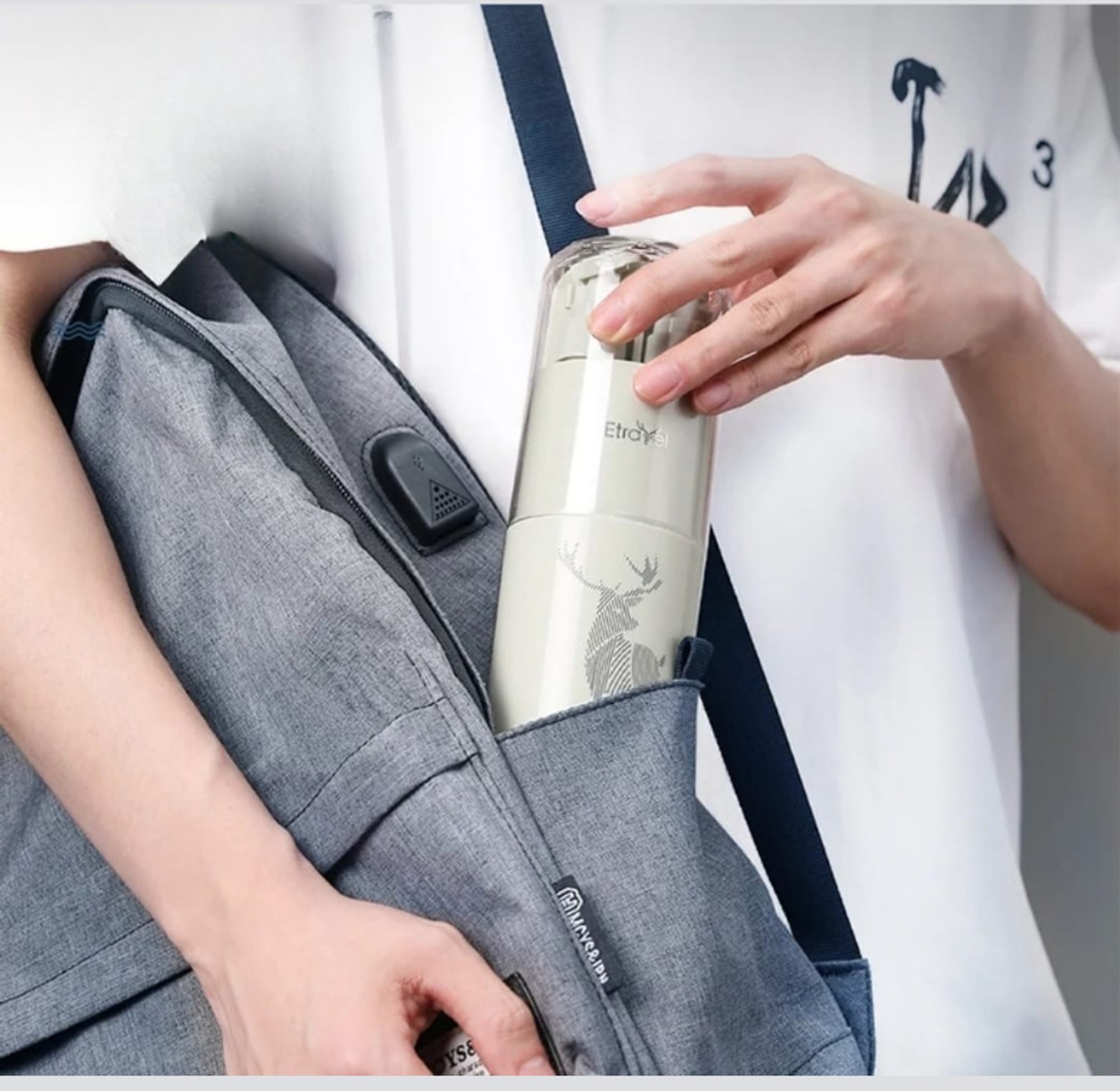 Etravel 7-in-1 Multifunctional Portable Travel Toothbrush and Toiletry Organizer image