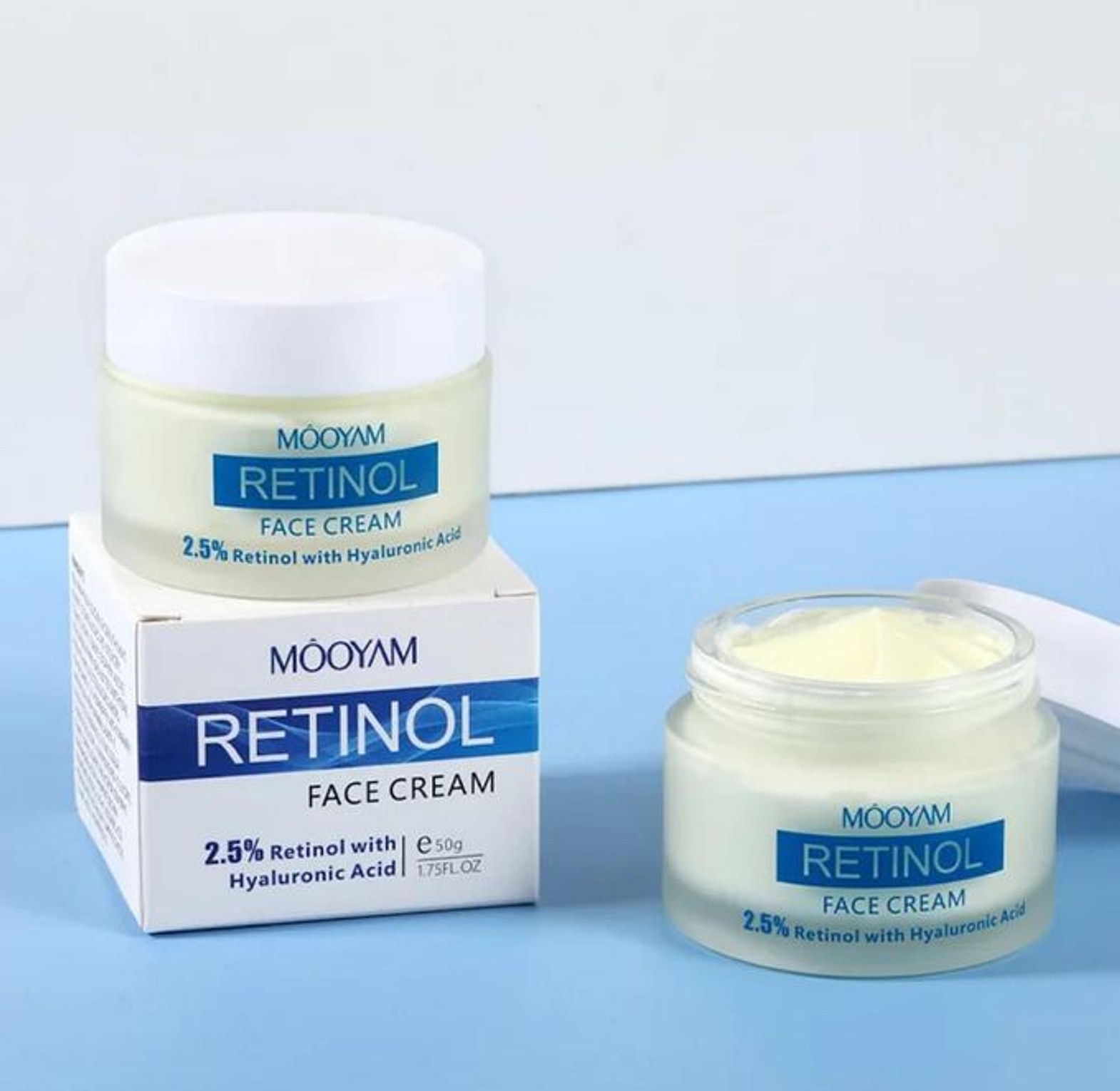Retinol face cream  image