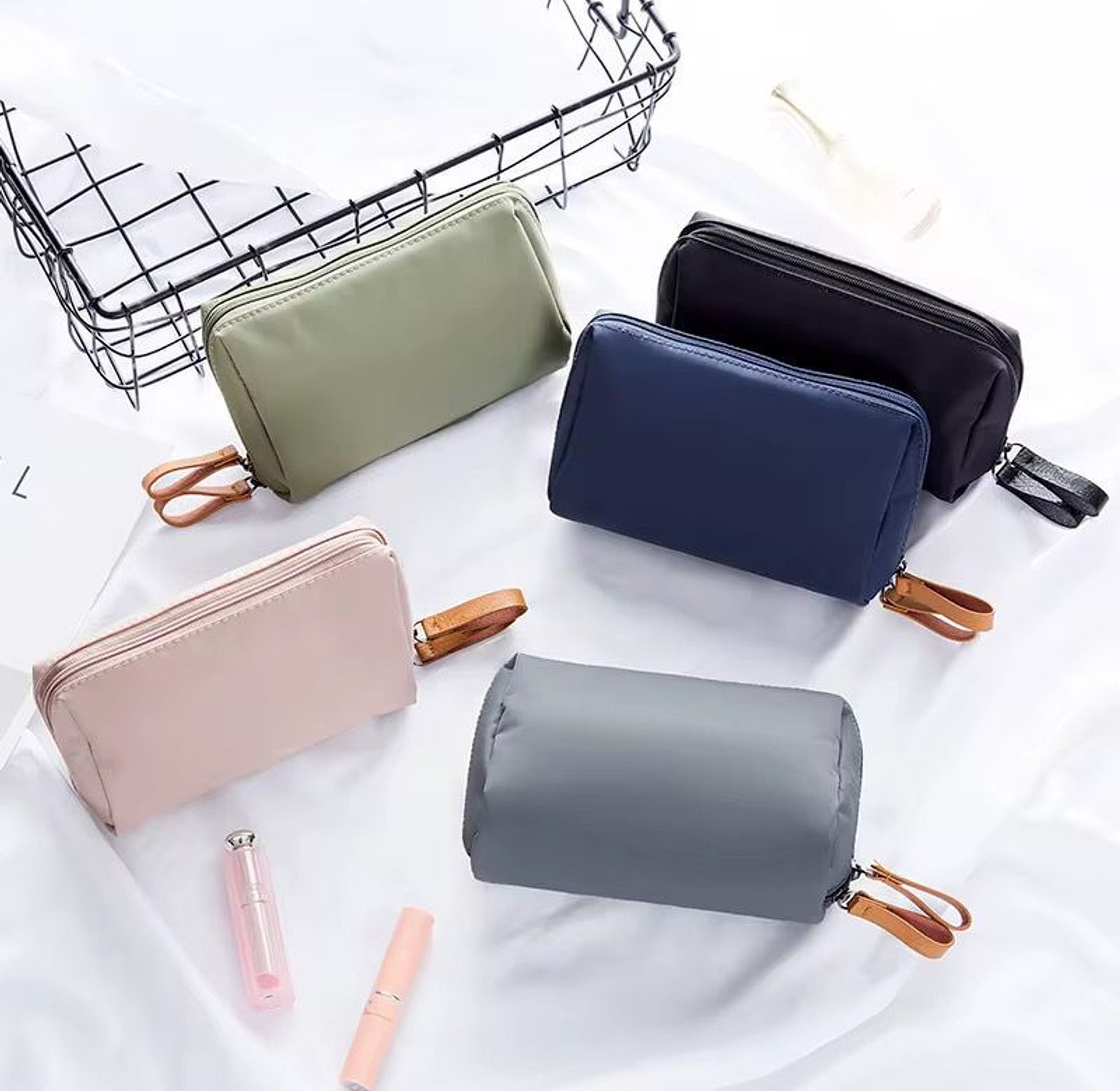 Portable Waterproof Makeup Pouch image
