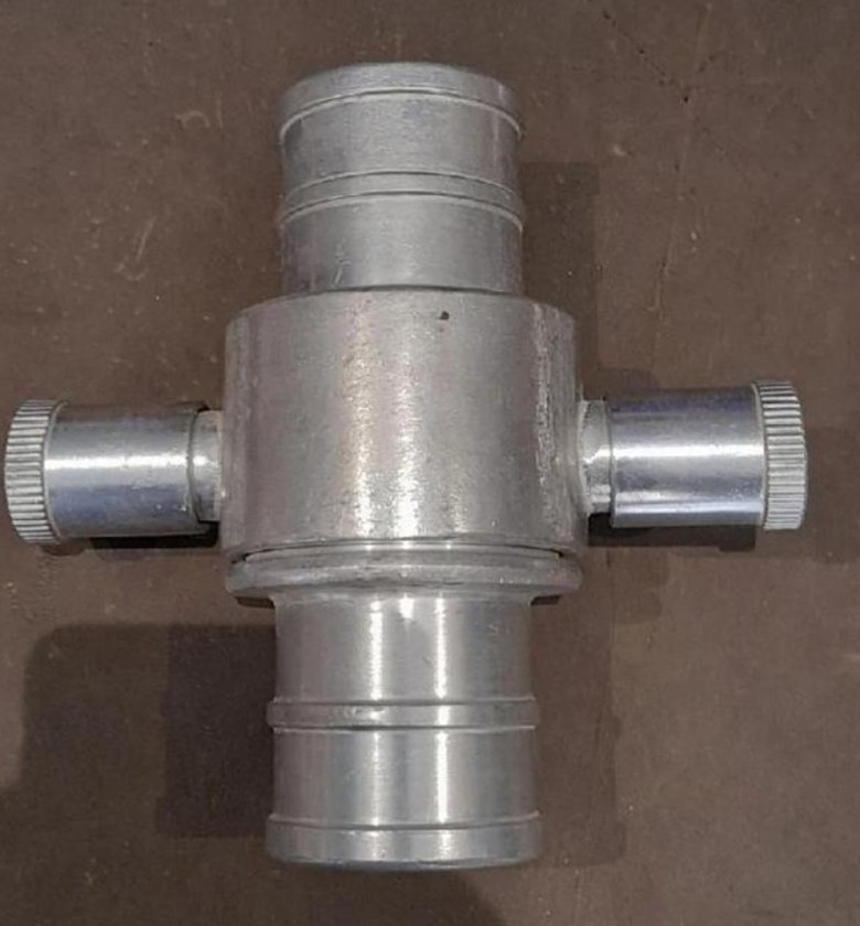 2" sunction pipe metal joint connector image
