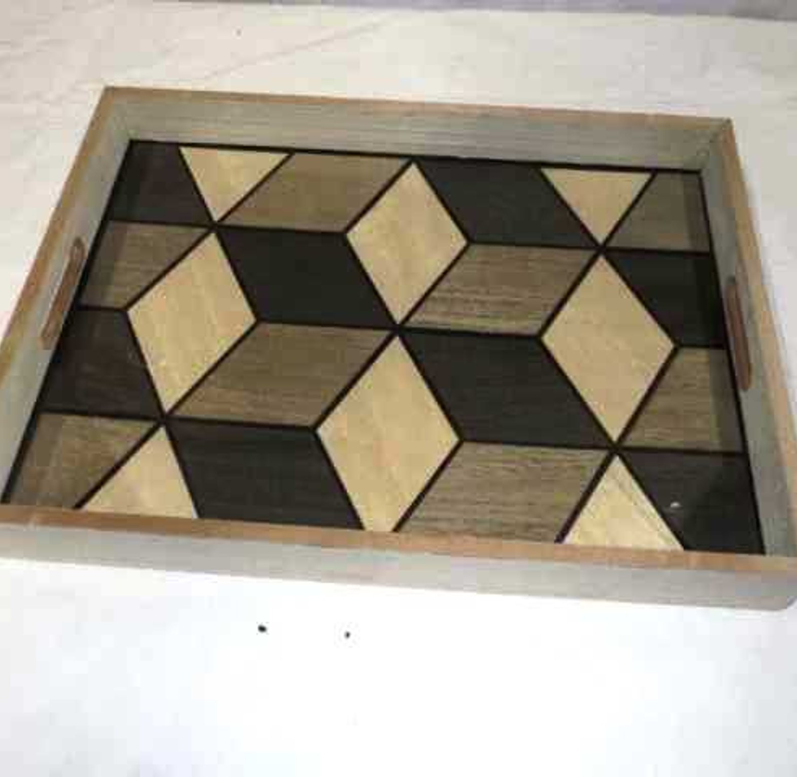 WOOD FRAME SQUARE PLATEAU image