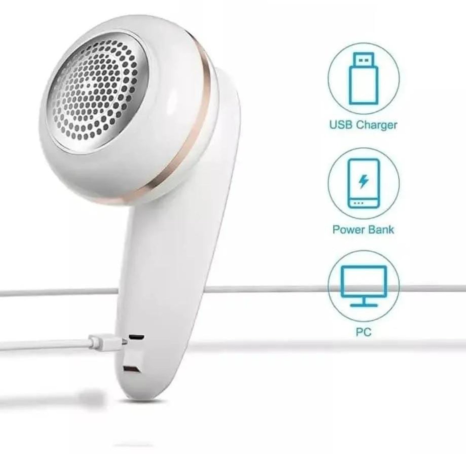 Rechargeable lint remover  image