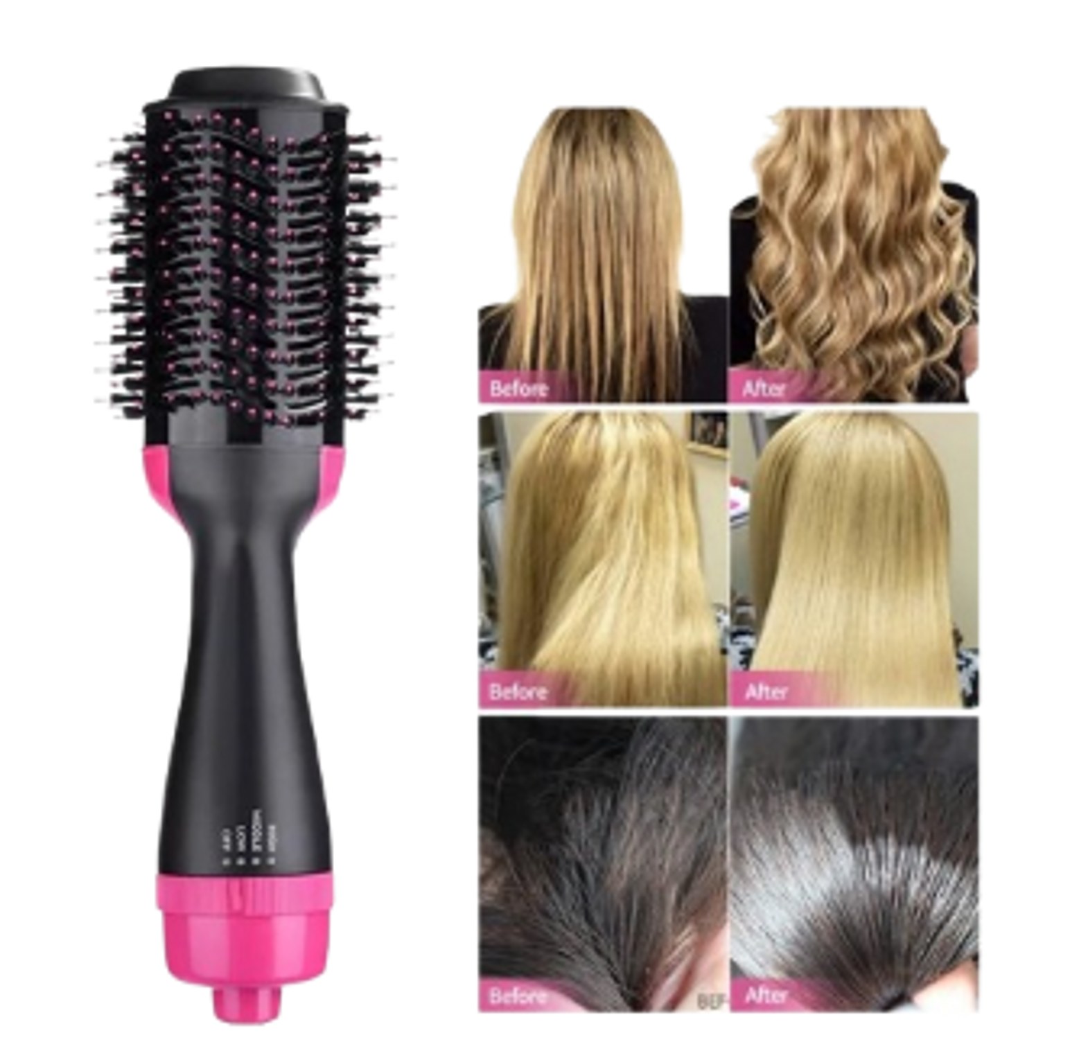  Hot Air Brush.  One-Step Hair Dryer and Volumizer image