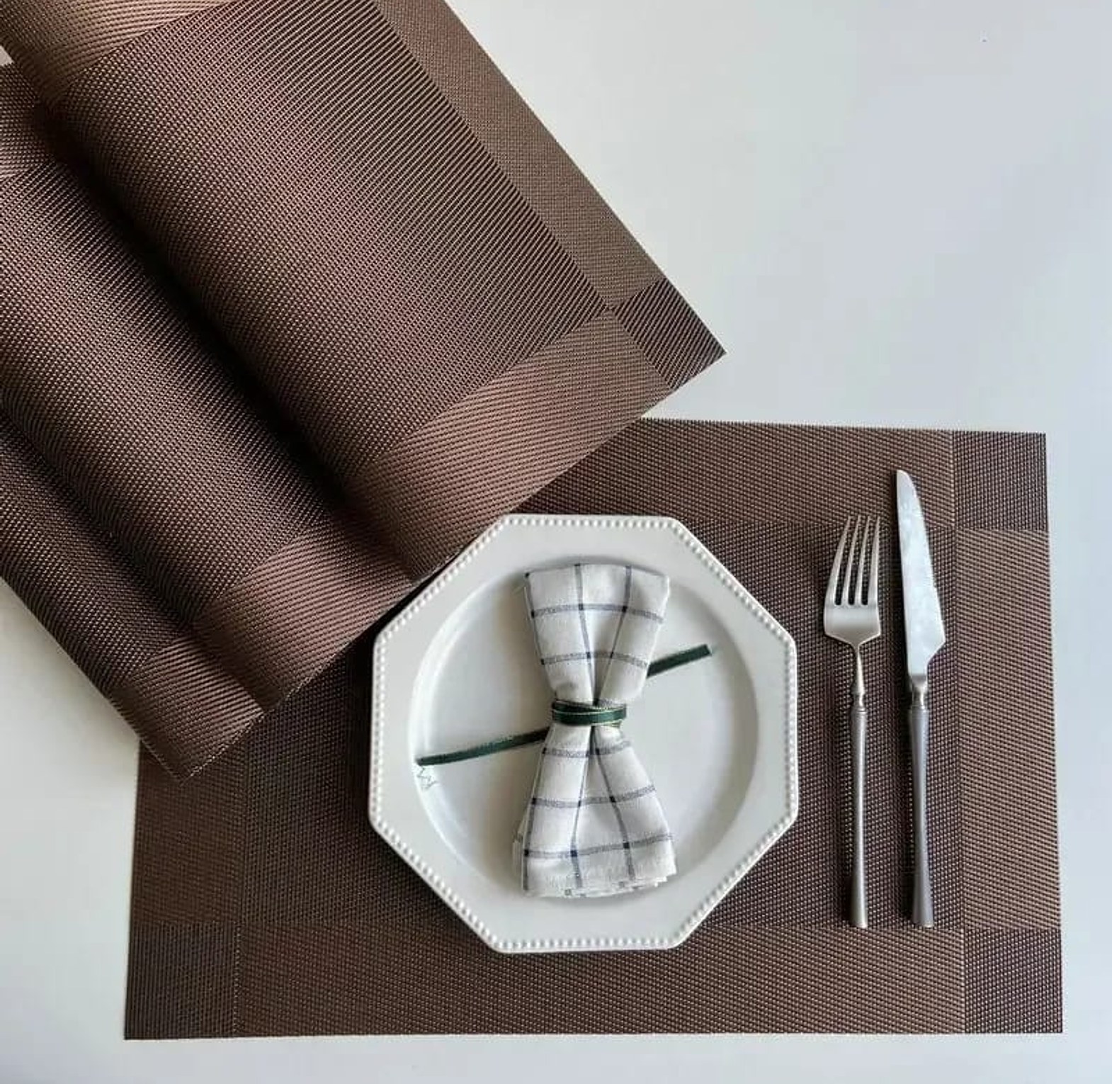 6pcs pvc  table mats  image