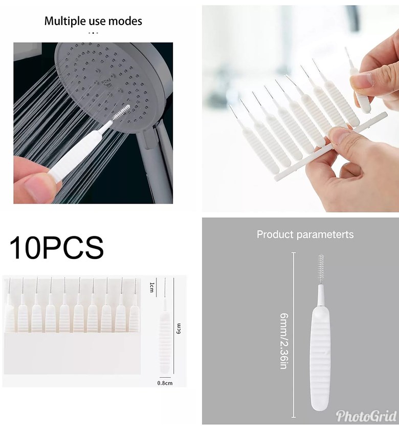 10-Piece Multi-Purpose Cleaning Brush Set image