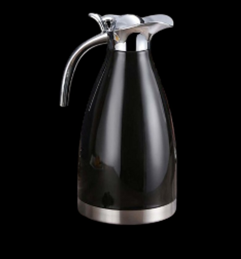 Vacuum Thermos Jp  Flask  Black  image