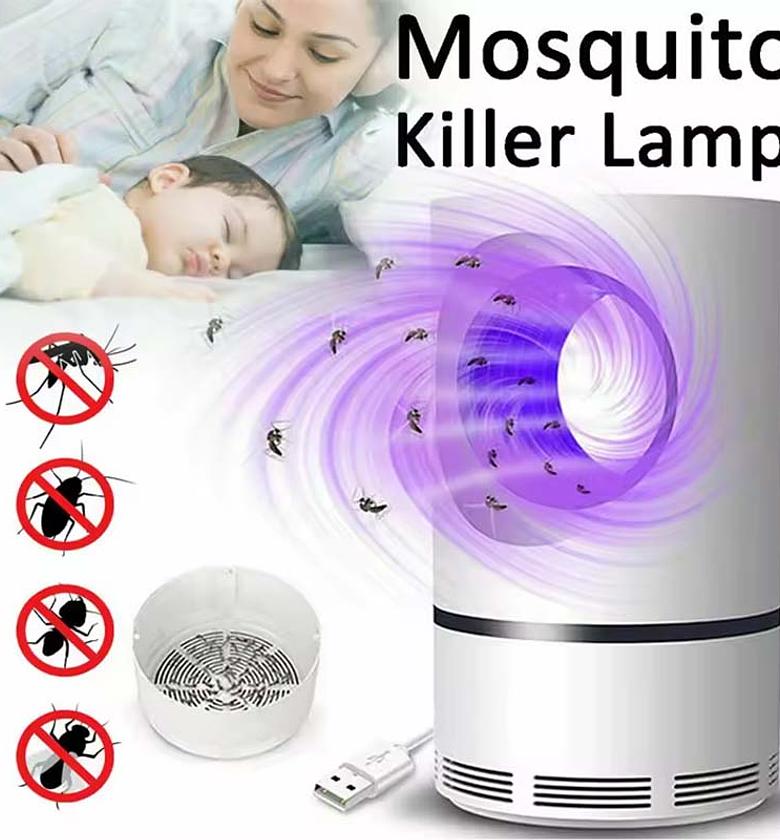 Powerful USB Electric Mosquito Killer Lamp UV LED Insect Trap & Fly Zapper for Home & Office Nairobi Kenya - Chemical-Free Protection image