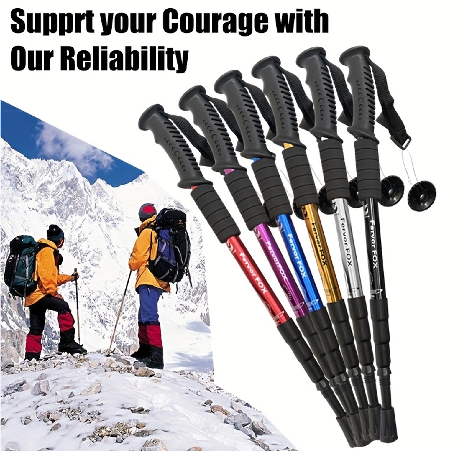 Anti-Shock Trekking Pole image