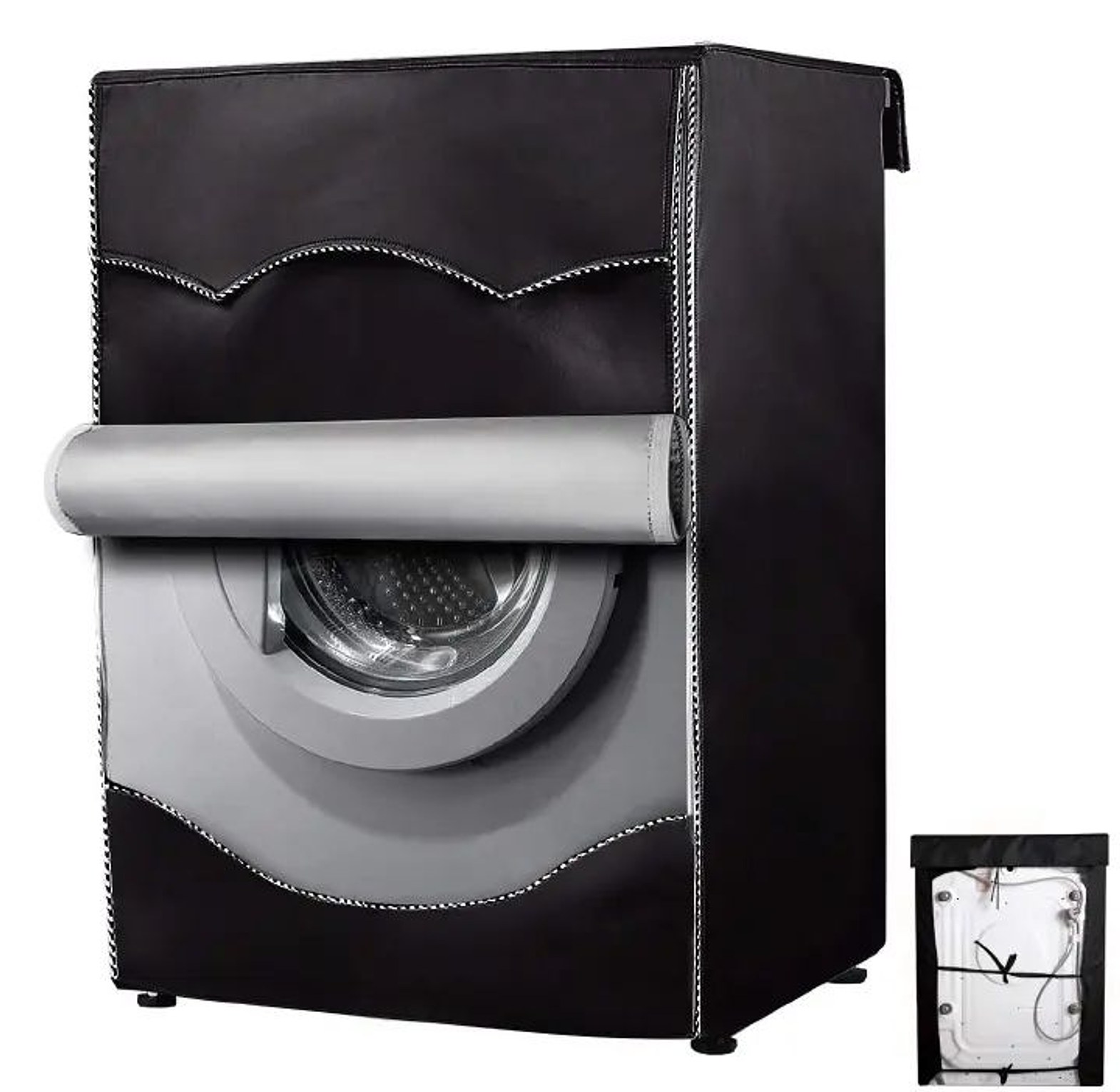 Front Load Washing Machine Cover - no zipper image