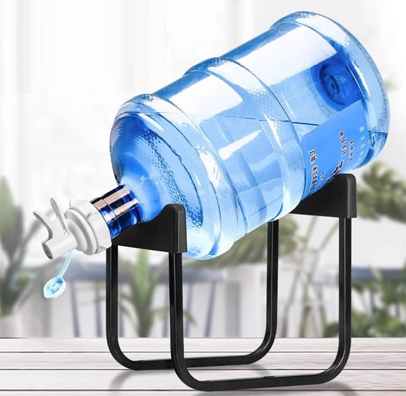 Direct Water Bucket Stand with Iron Frame & Faucet image