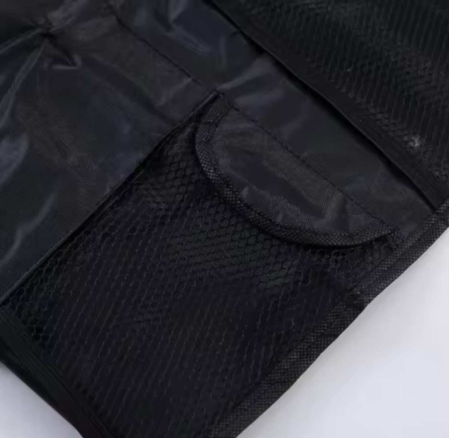 Multifunctional car seat storage bag and back organizer image