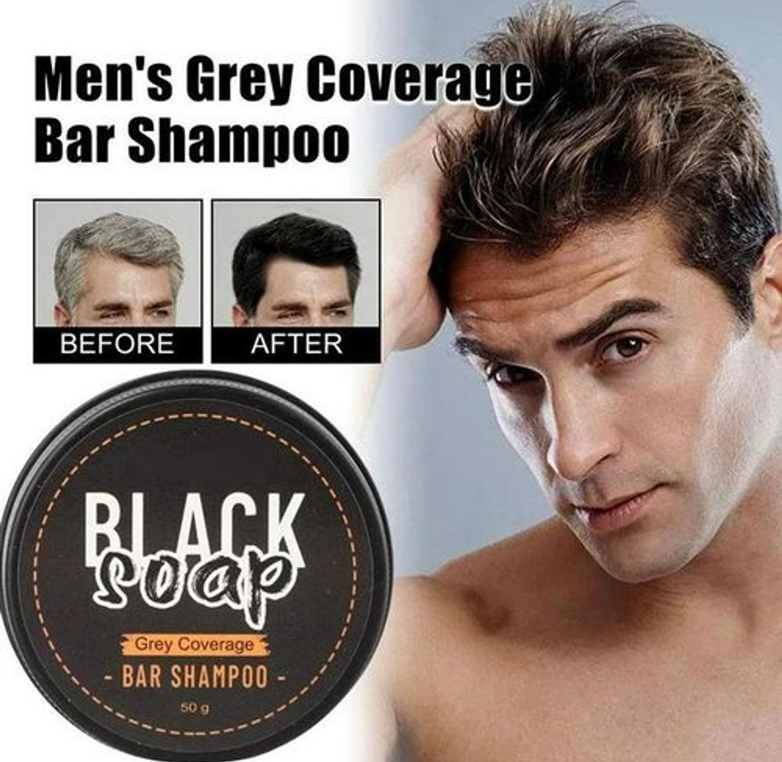 Grey hair cover wand image