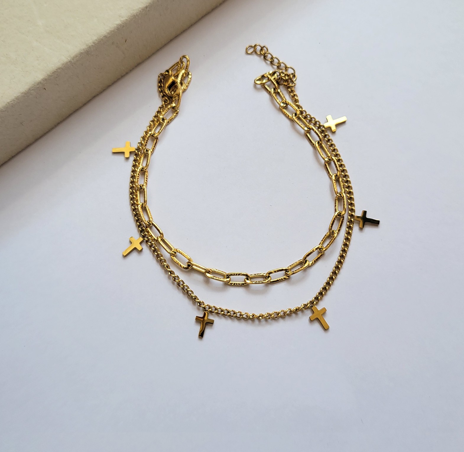 Cross anklet  image