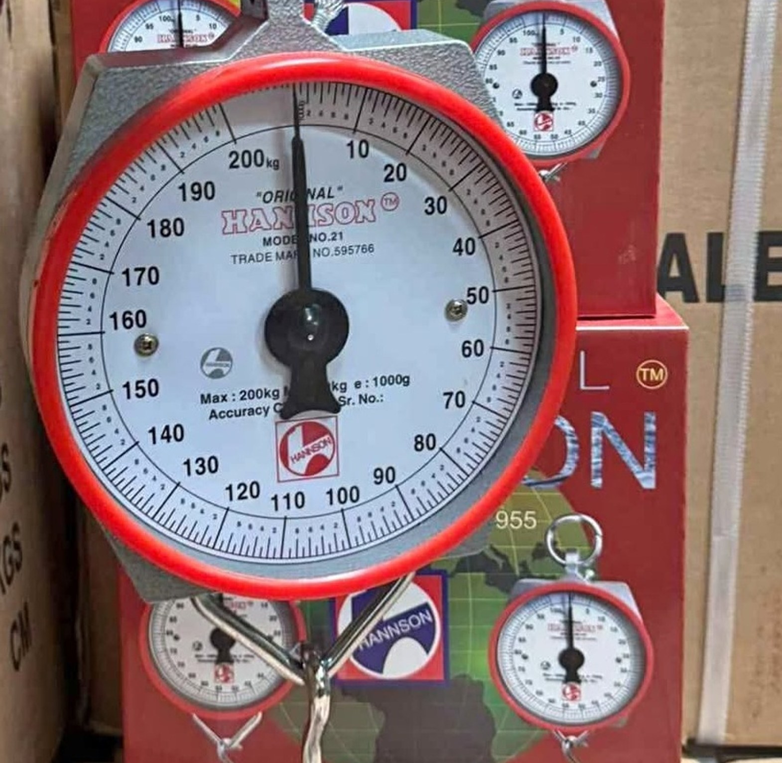 Analogue hanging scale Hannson image