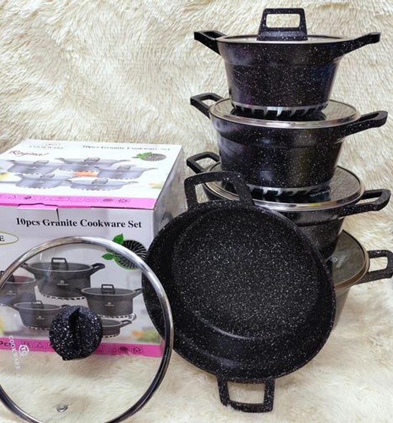 Bosch granite cook ware set VERY GOOD QUALITY HIGHLY RECOMMENDED image
