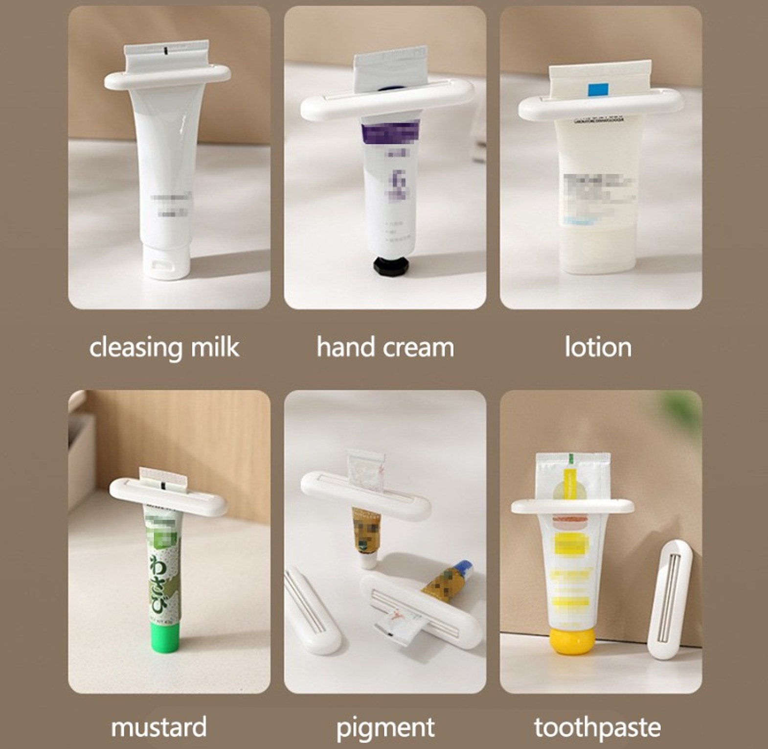 Manual Toothpaste & Tube Squeezer image