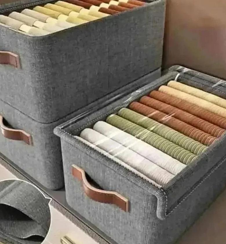 Foldable Closet Organizer with a PVC Cover image