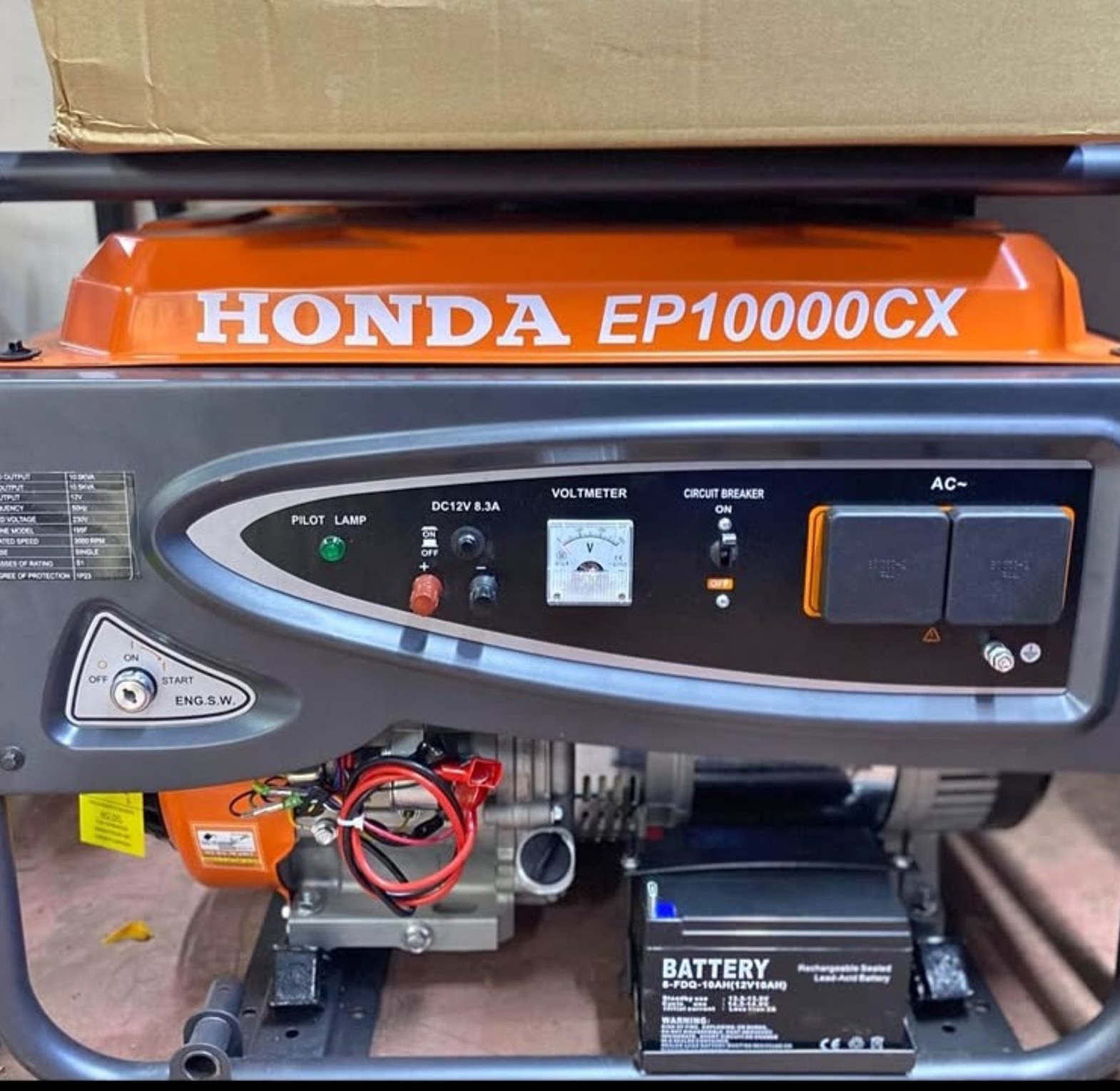 10kva honda generator image