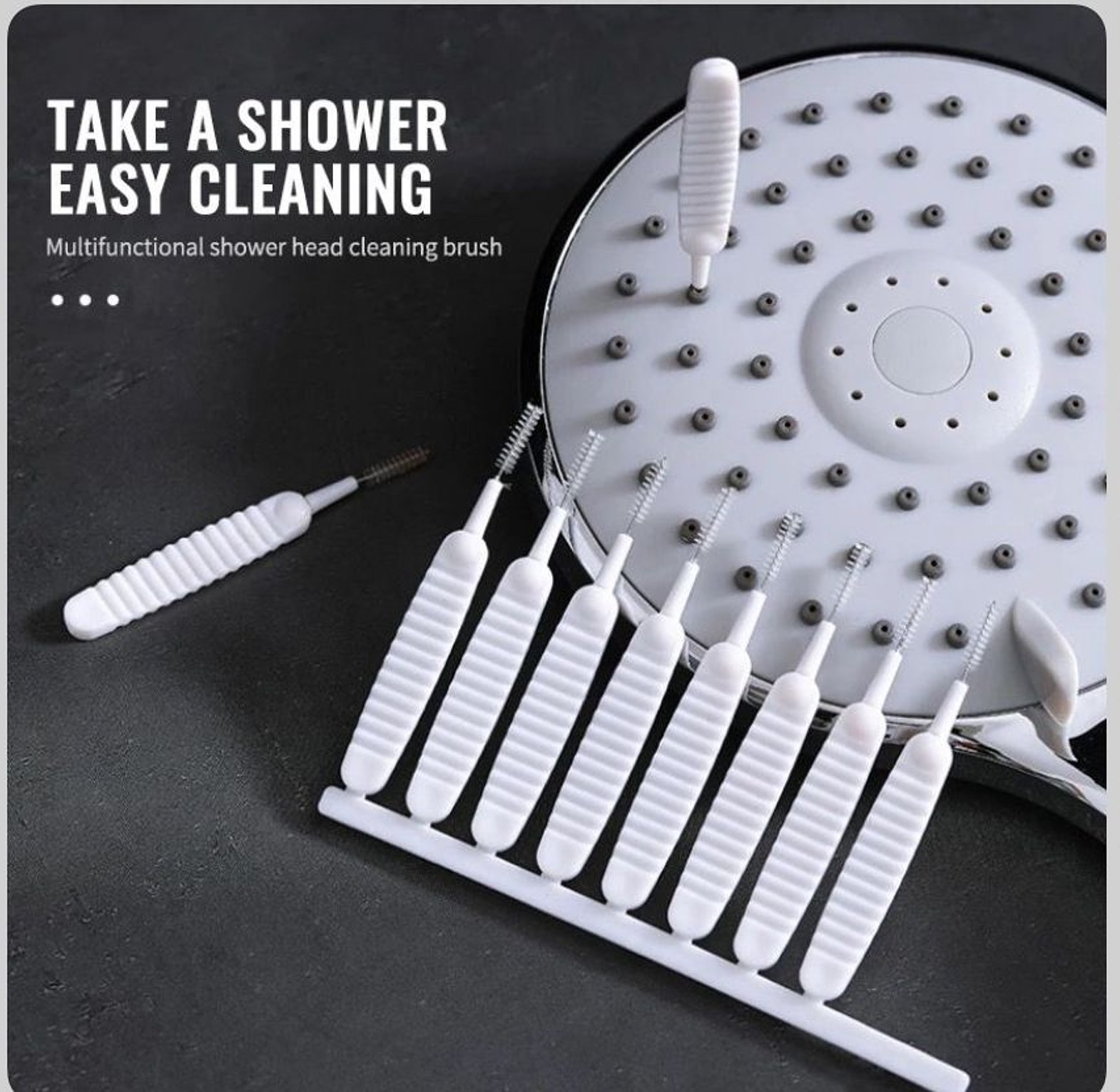 10pcs Shower head/phone hole Cleaning Brushes  image