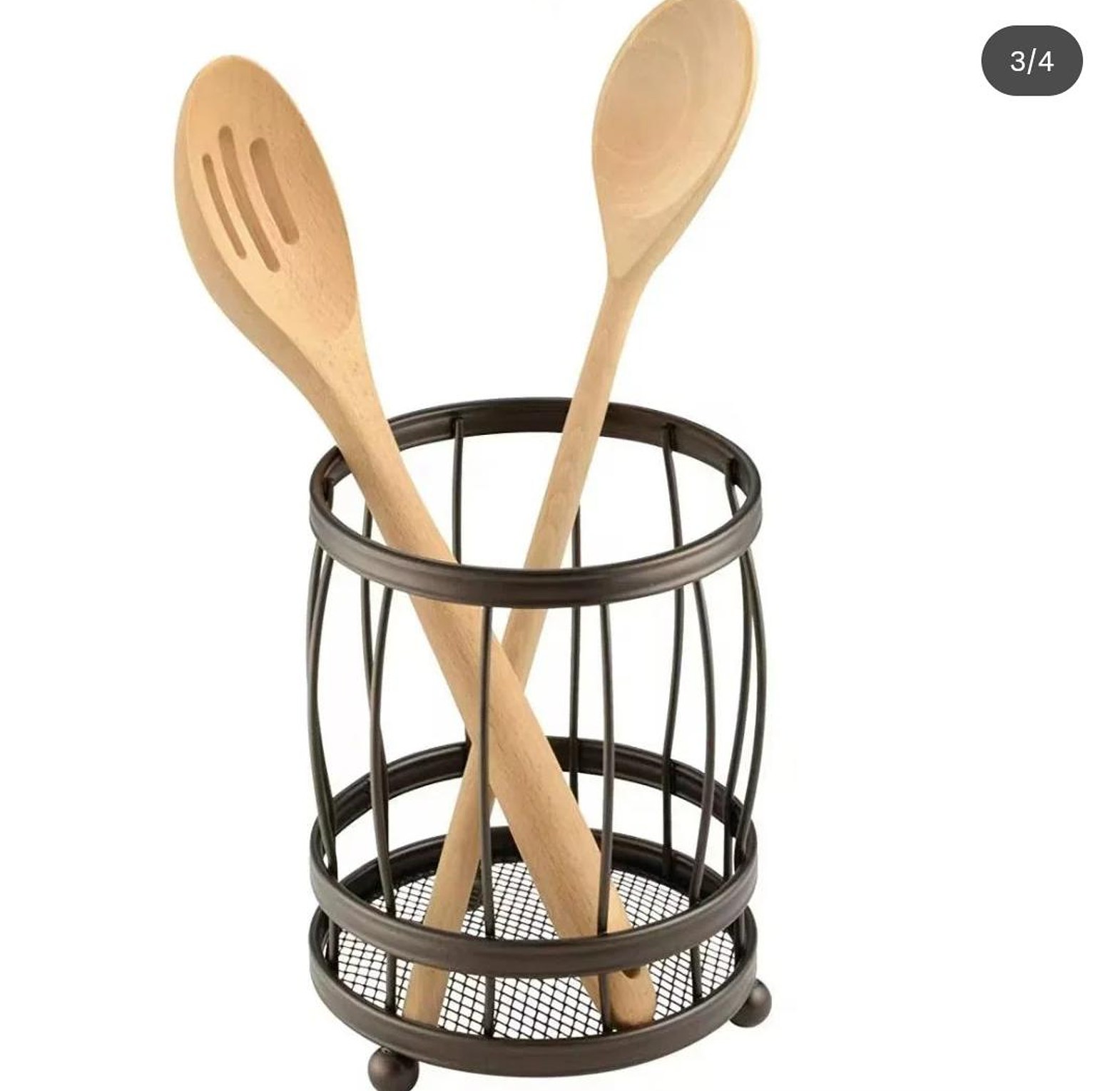 Metal Cutlery Holder Organizer image