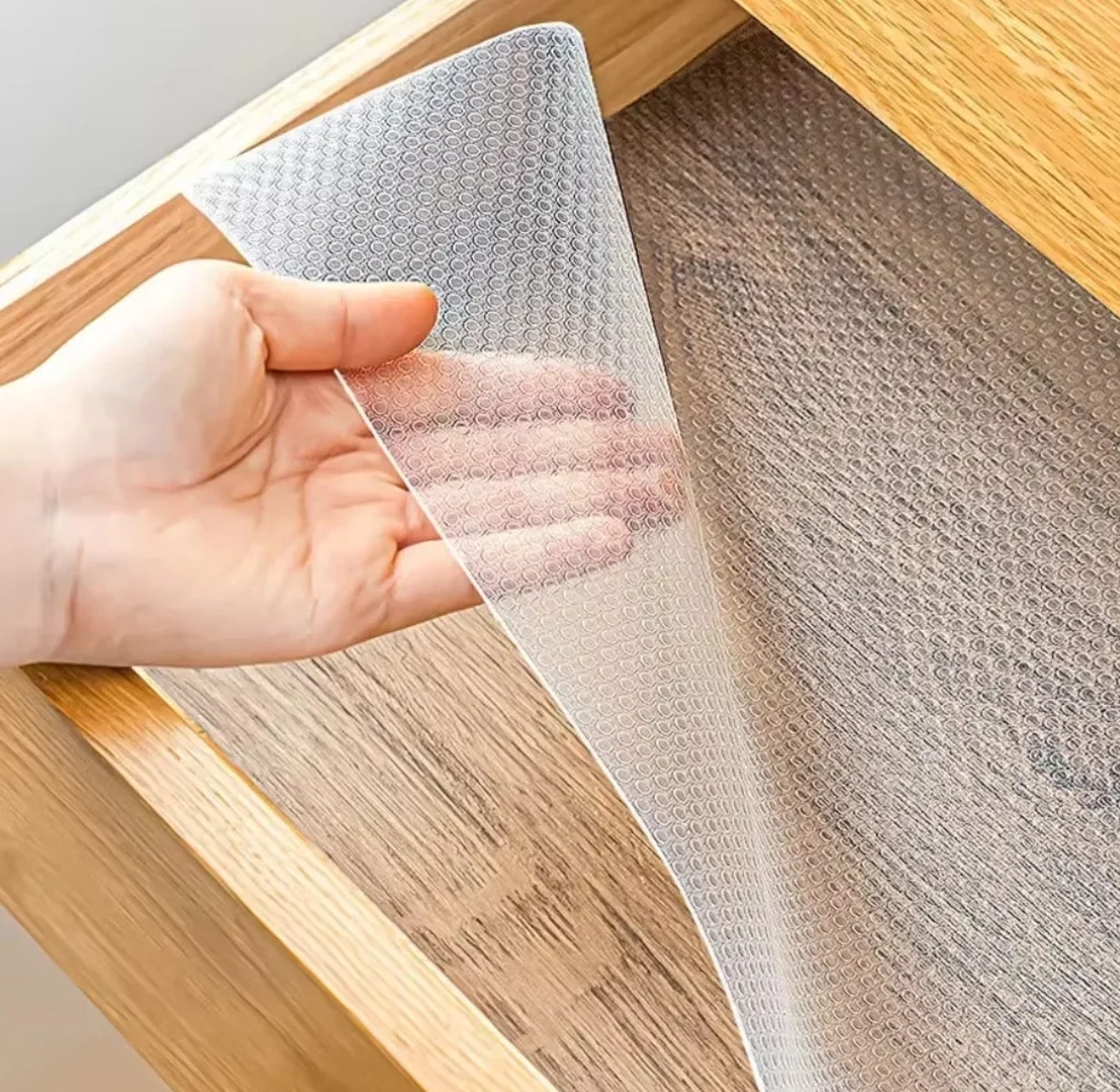 Waterproof Non-Slip Kitchen Drawer & Shelf Liner Roll (45cm x 150cm) – Protective EVA Cabinet Mat for Kitchen & Fridge Organization Kenya image