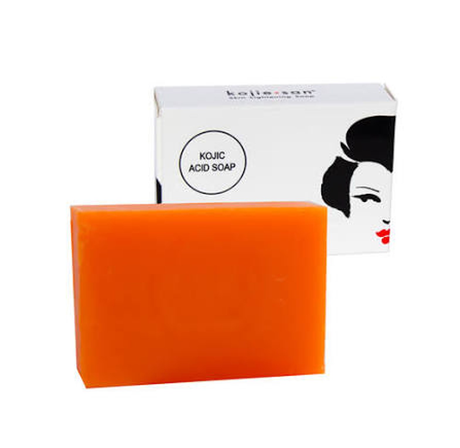 Zero pigment light kojie .san  skin lightening soap image