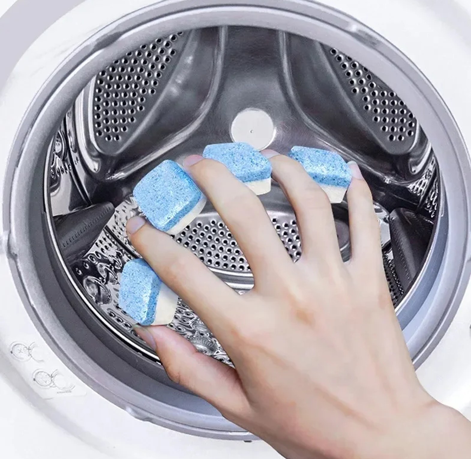 12 Piece Washing Machine Antibacterial Cleaning Tablets image