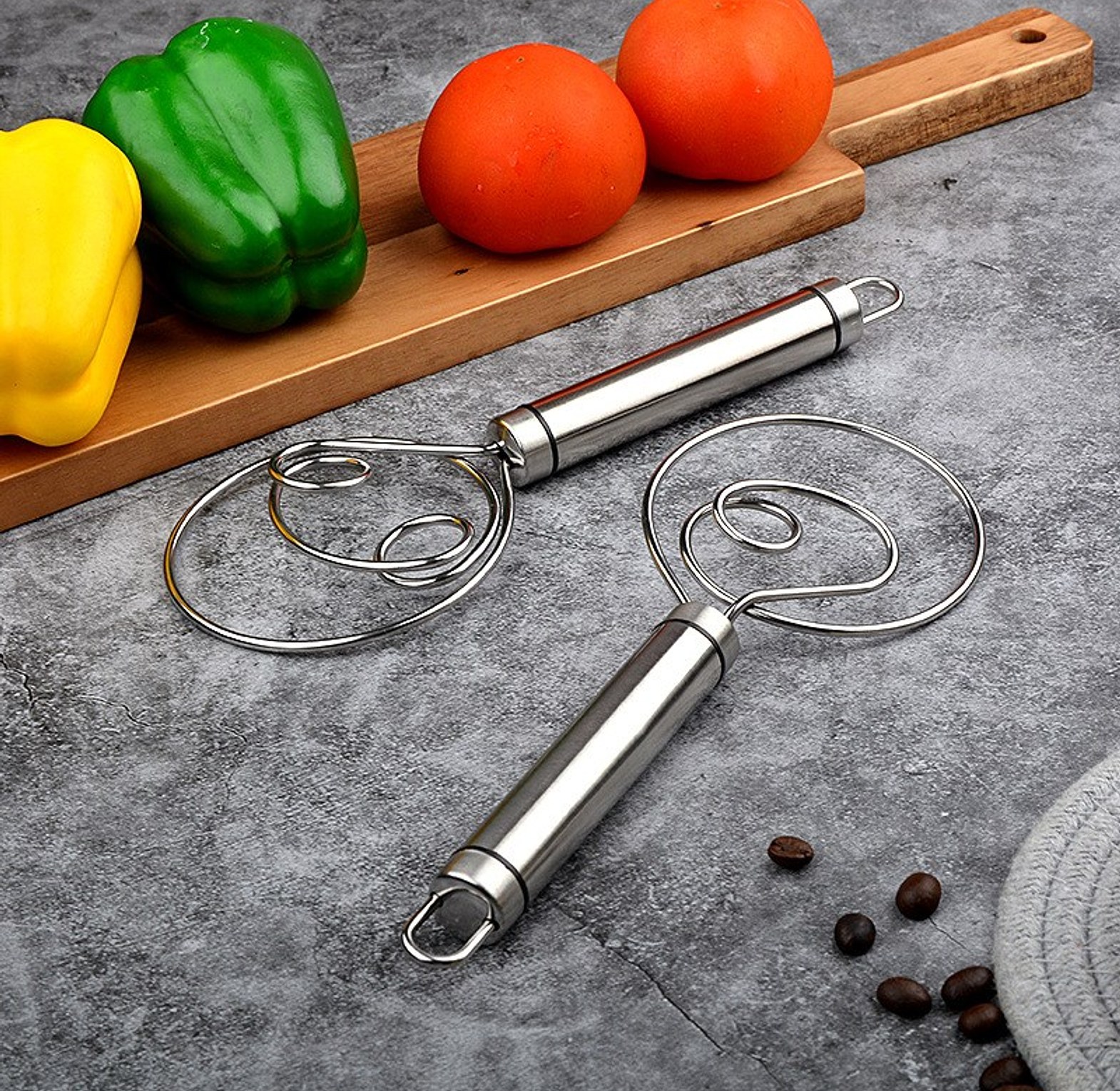 Stainless Steel Dough Whisk Egg Mixer image