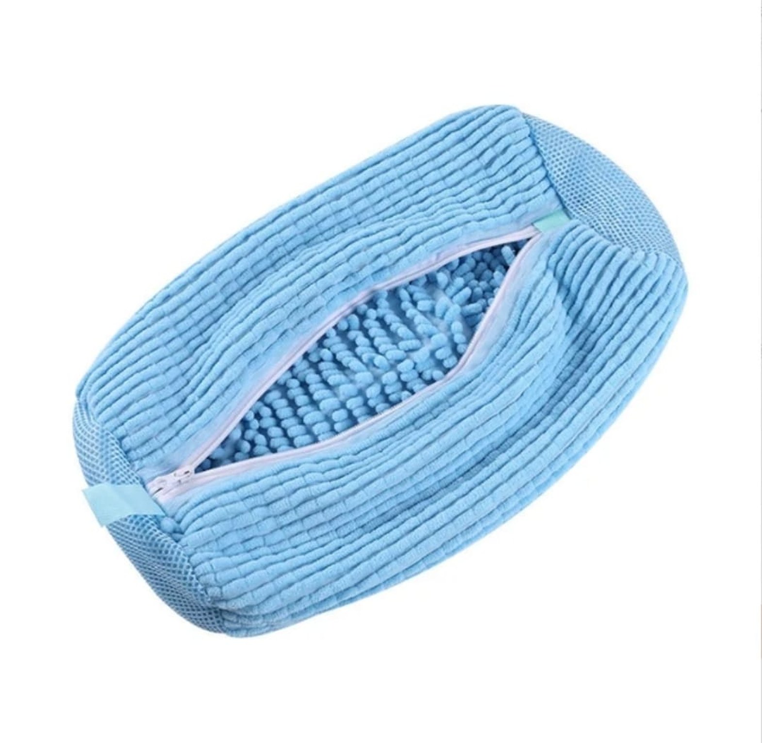 Machine Washable Shoe Cleaning & Drying Bag with Soft Fiber Lining image