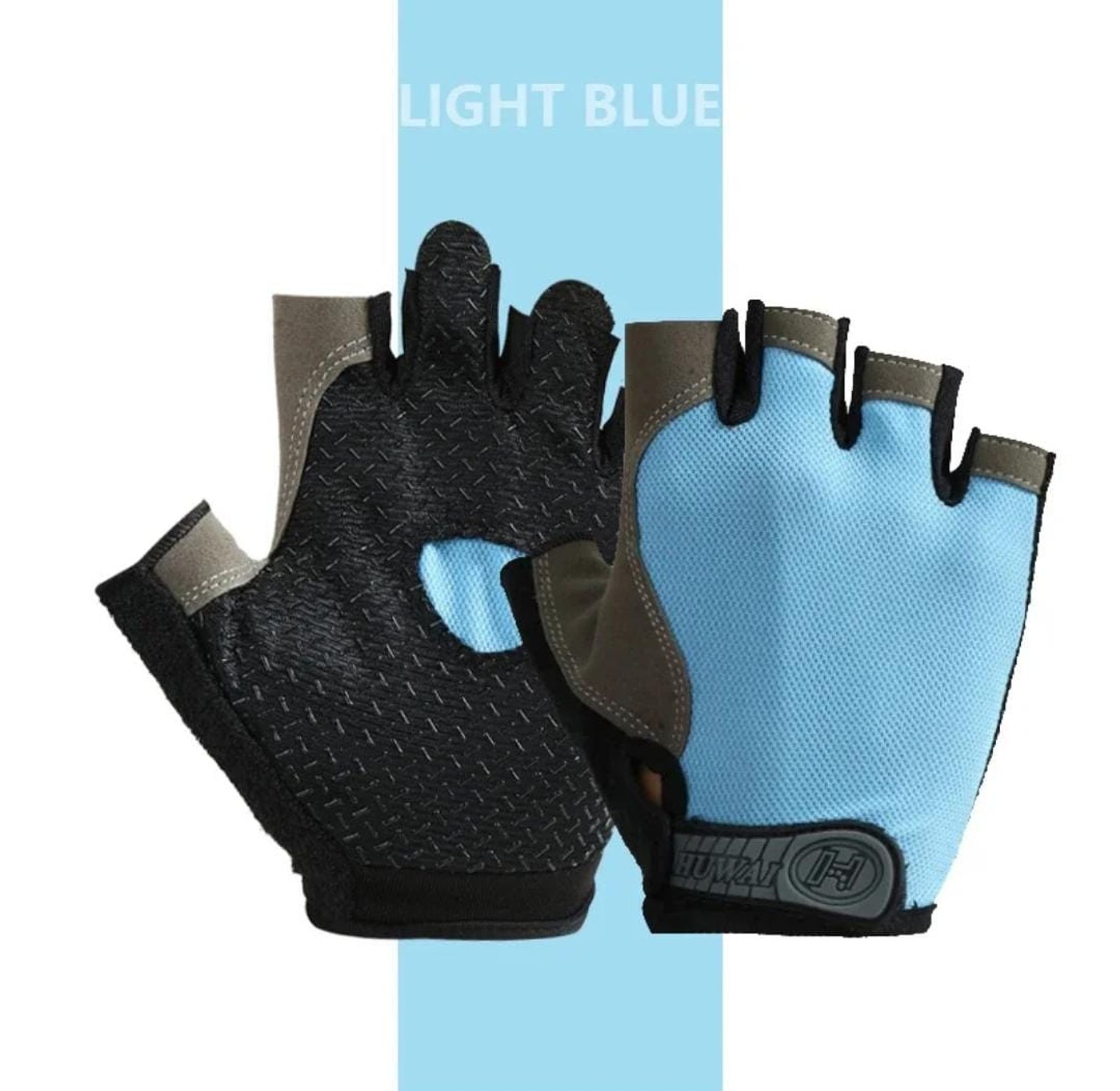 Anti-Slip Half Finger Gym Gloves image
