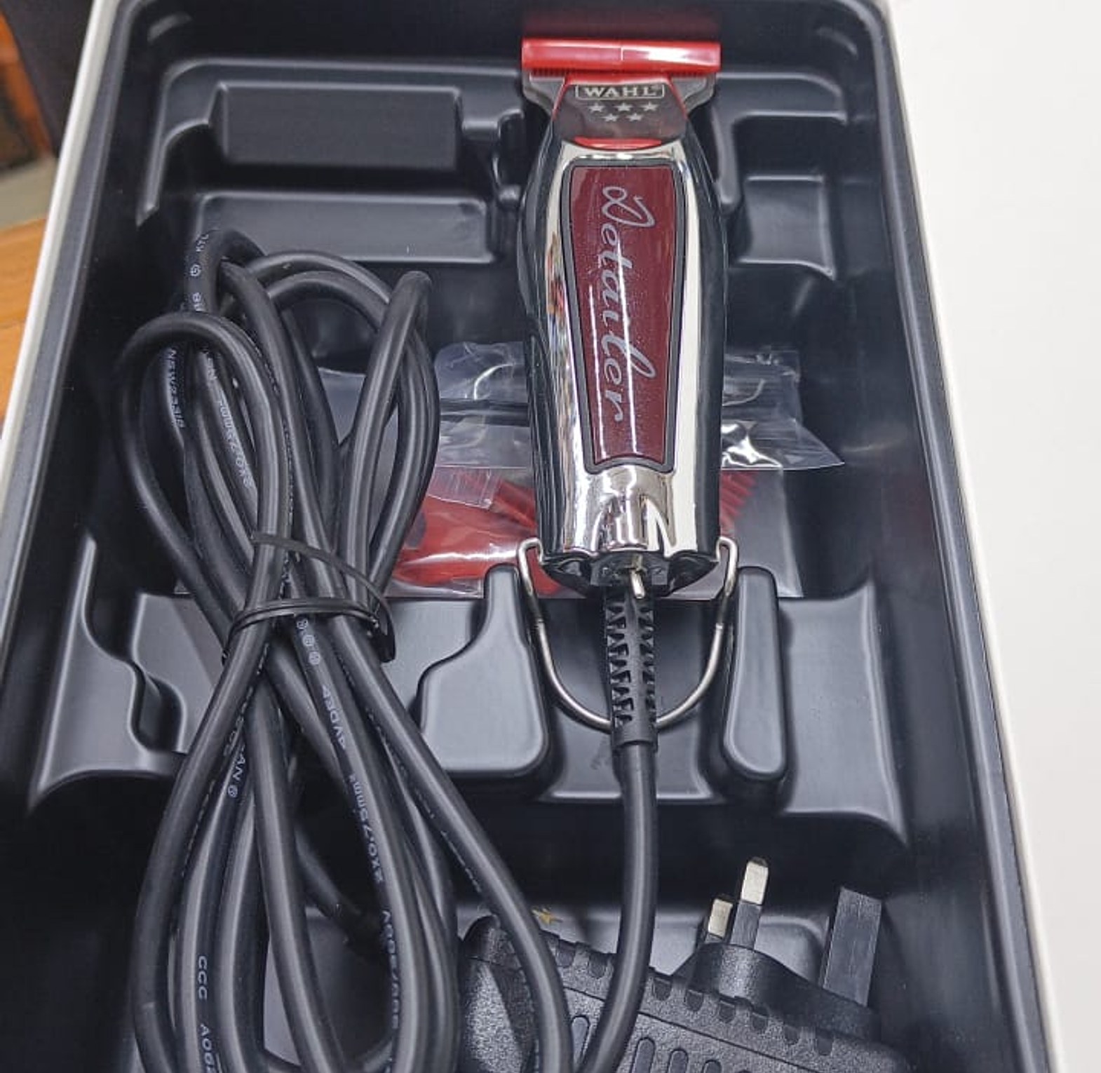 Wahl Detailer Corded Clipper. Wahl Detailer Hair Clipper, specifically a model from the Wahl Professional 5 Star Series image
