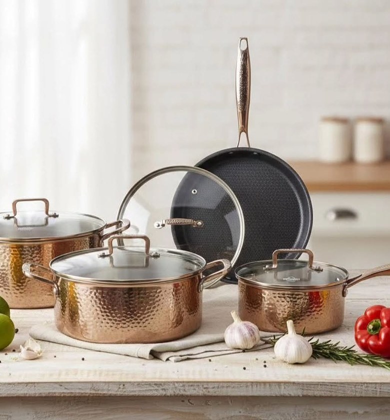 UAKEEN Germany 🇩🇪 8PCS Golden Cookware Set (VK 99 image