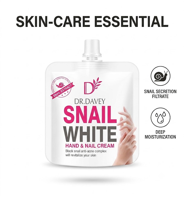 Dr. Davey Snail White Hand & Nail Cream image