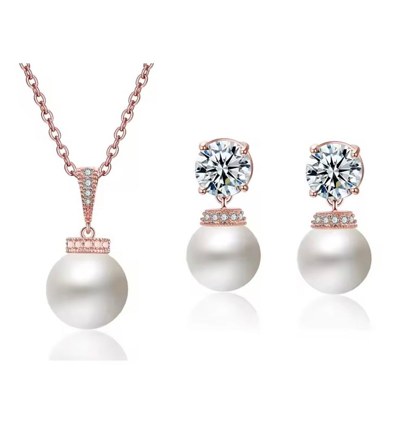 Luminous Orbit Pearl Set image