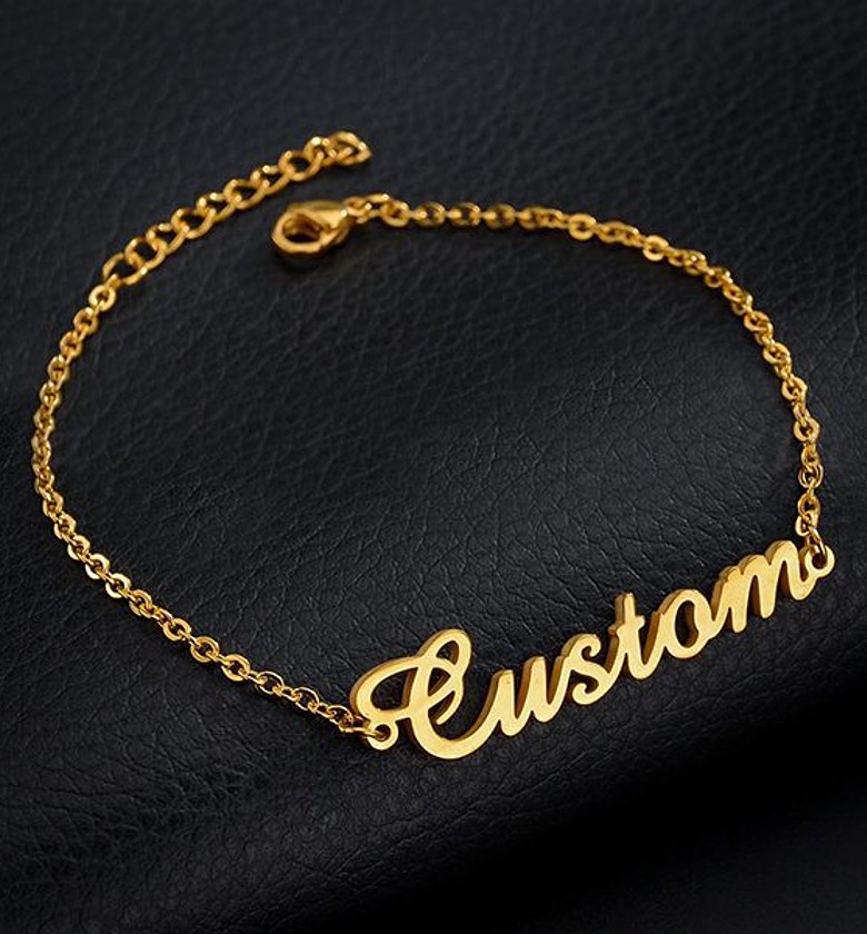 Custom Name Bracelet (Adjustable) image