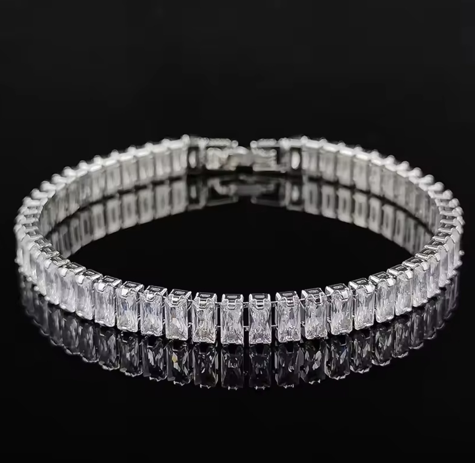 Monaco Slider Bar Tennis Bracelet image