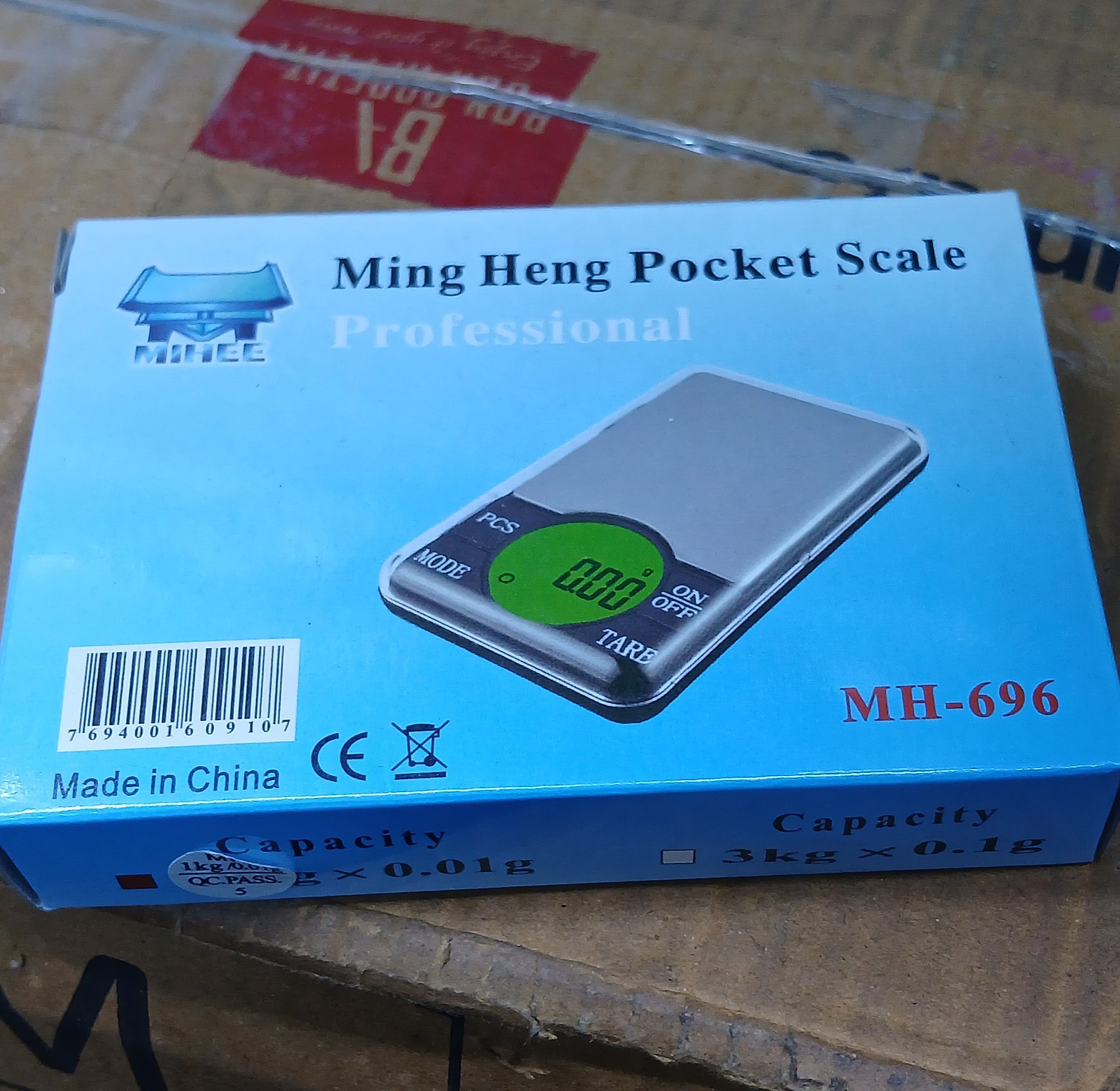 Digital pocket scale big image