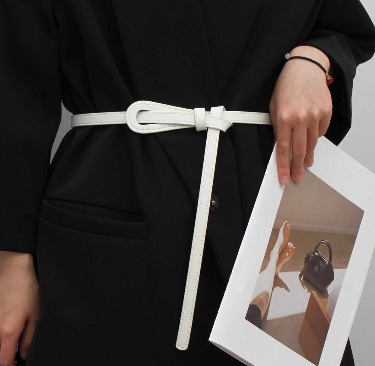 Wide Waist Wrap Belt image