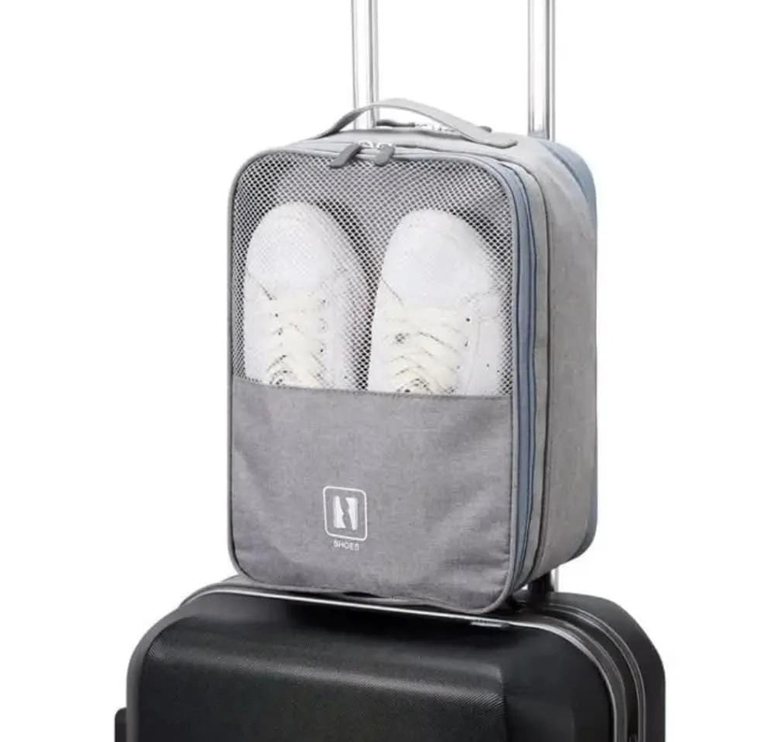 Waterproof travel shoe bag  image