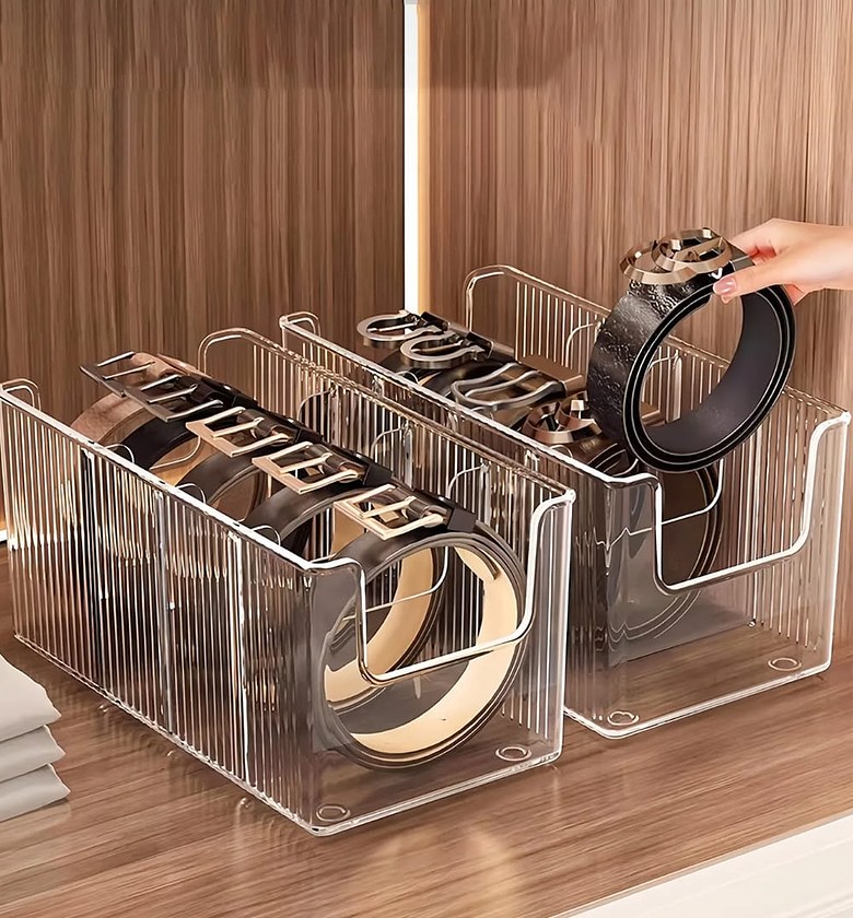 Large Capacity Stackable Storage Organizer Box image
